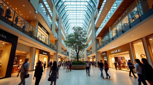 Explorez nakheel mall : shopping, restauration et divertissement