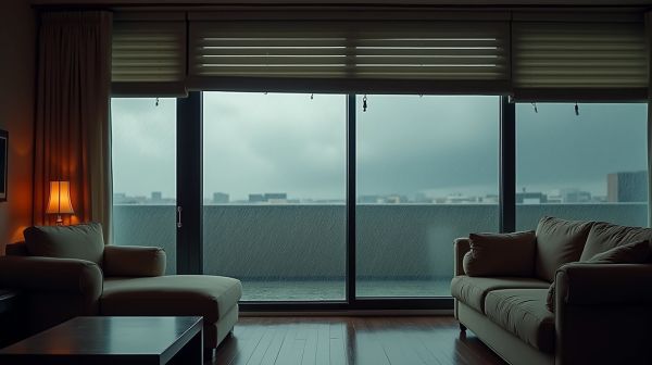 Faut-il fermer les volets roulants pour protéger vos fenêtres pendant une tempête ?